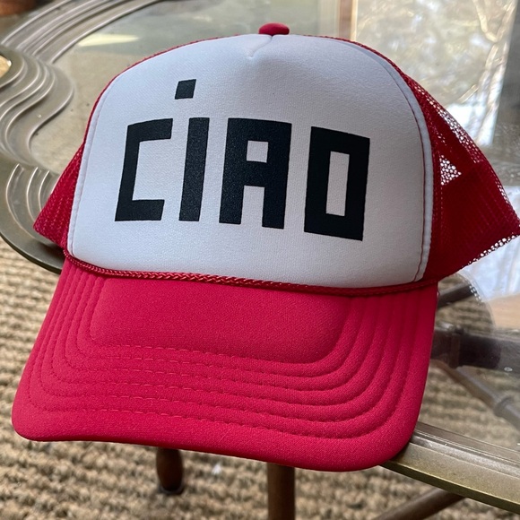 CLAIRE V TRUCKER HAT Red Ciao - Picture 5 of 6